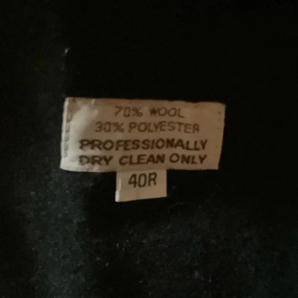 Jos. A. Bank Clothiers Trench Coat with Belt Sz 40R - Picture 7 of 7